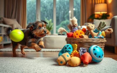 Pomysły na zabawy z psem w deszczowe dni