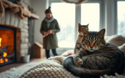 Zimowa opieka nad kotami ze schroniska