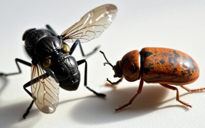 Czarna mucha żołnierska vs mącznik młynarek – co lepsze dla psa?