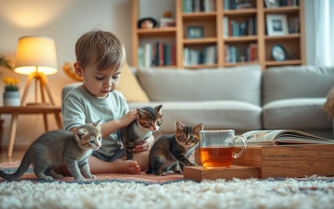 Kocię i dziecko – na co uważać?