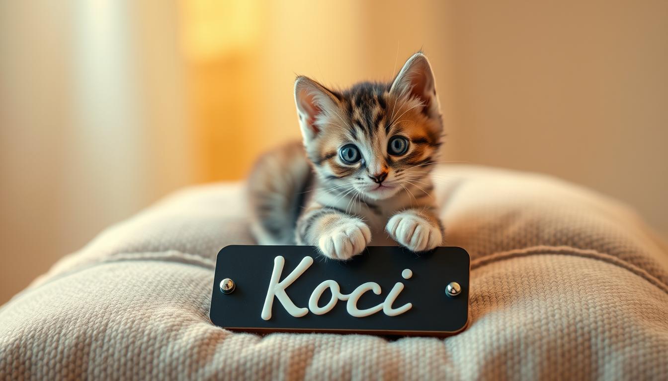 kocię nauka imienia