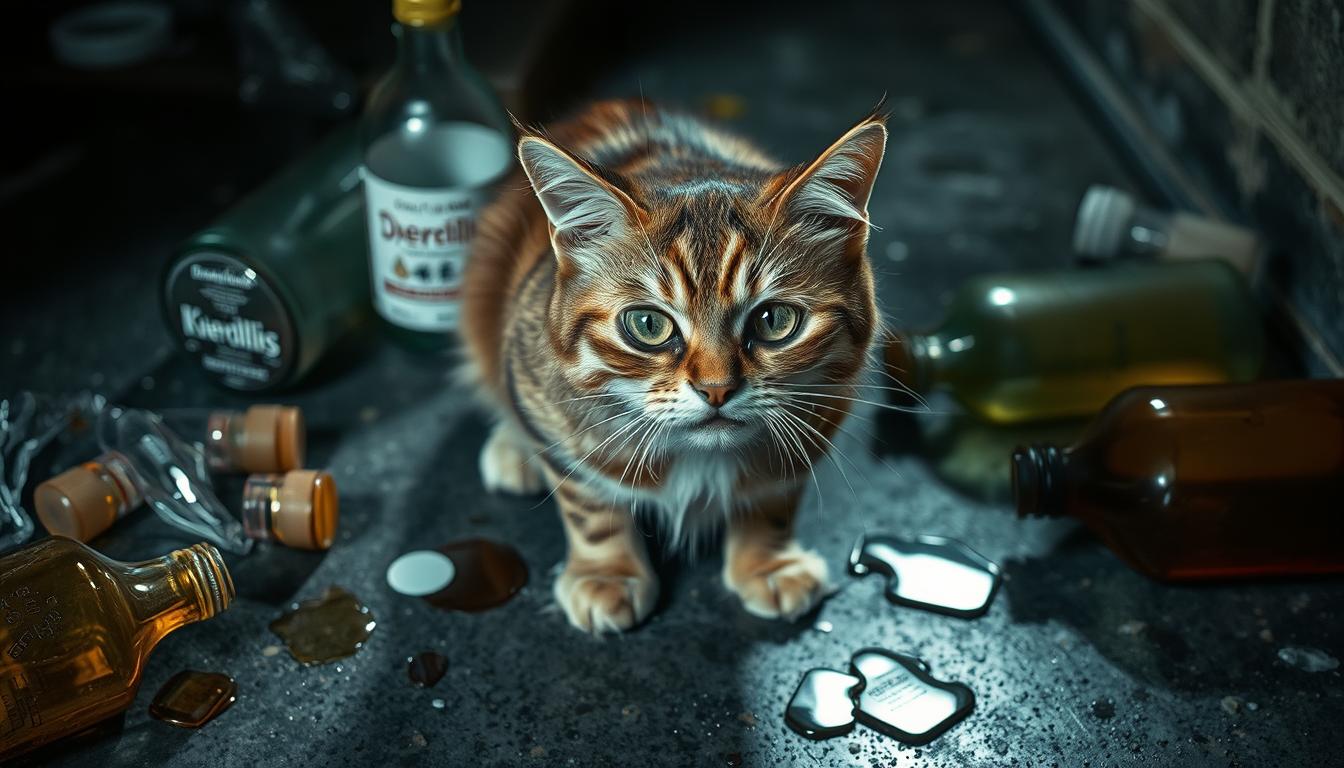 kot zatrucie chemikaliami