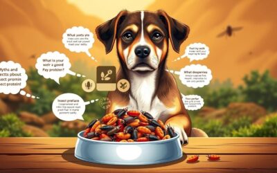 Magazyn Internetowy 19 Białko owadów dla psa – częste mity i obalenia