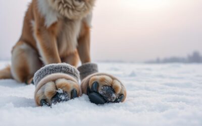 Ochrona łap psa zimą – Wszystko, co musisz o tym wiedzieć!