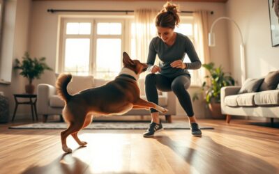 Ćwiczenia ruchowe w domu – tak zmęczysz psa jesienią