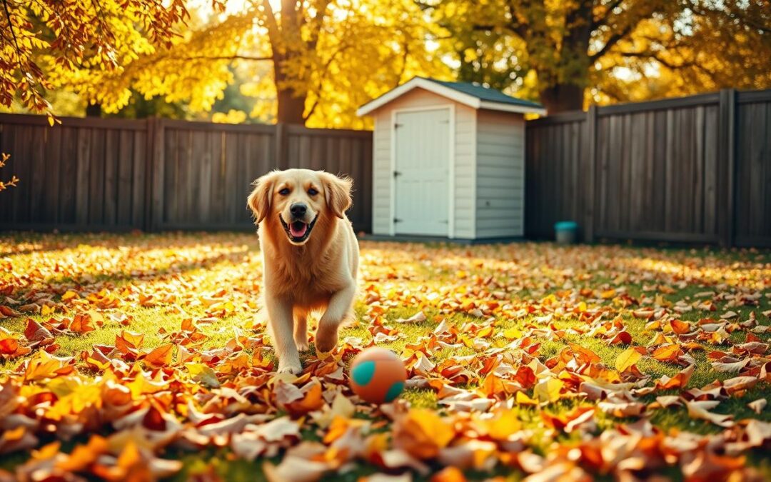 Jak stworzyć psu tryb życia w domu jesienią?