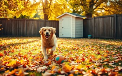 Jak stworzyć psu tryb życia w domu jesienią?