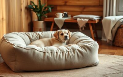 Jak przygotować psu ciepłe legowisko w domu na jesień