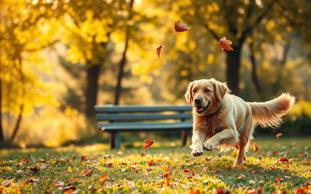 Dlaczego pies zachowuje się inaczej jesienią?