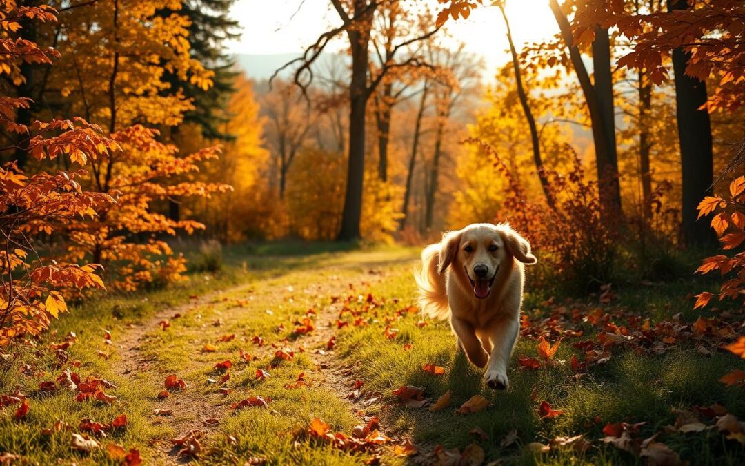 Jesienne wskazówki dotyczące aktywności dla Twojego psa