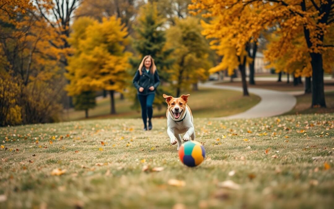 Zabawa i budowanie więzi – wspólne jesienne programy z psem