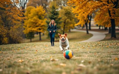 Zabawa i budowanie więzi – wspólne jesienne programy z psem