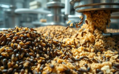 Magazyn Internetowy 23 Jak przetwarza się larwy czarnej muchy żołnierskiej do karmy dla psów?