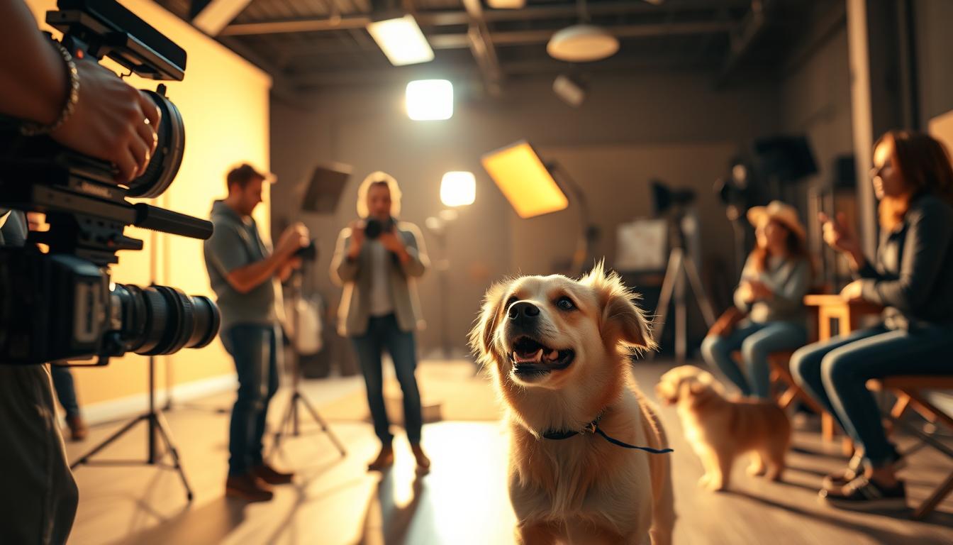 tworzenie treści wideo z psami