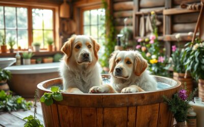 Ziołowa kąpiel dla psa – Wszystko, co musisz o tym wiedzieć!