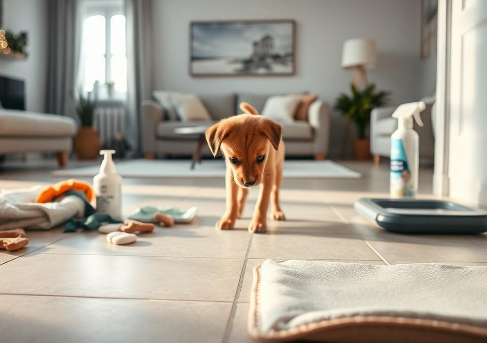 Nauka czystości szczeniaka – pułapki i rozwiązania