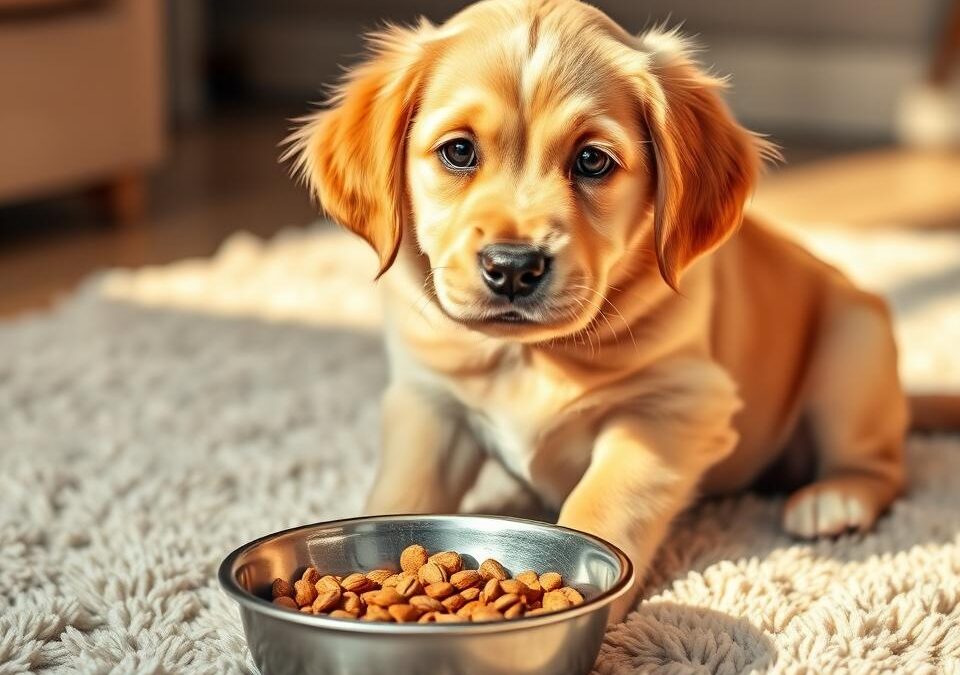 Dlaczego mój szczeniak nie chce jeść?