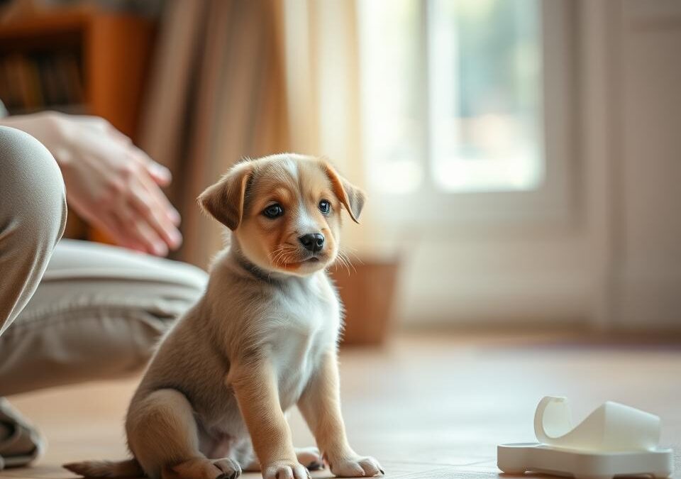 Jak nauczyć szczeniaka komendy „siad”?