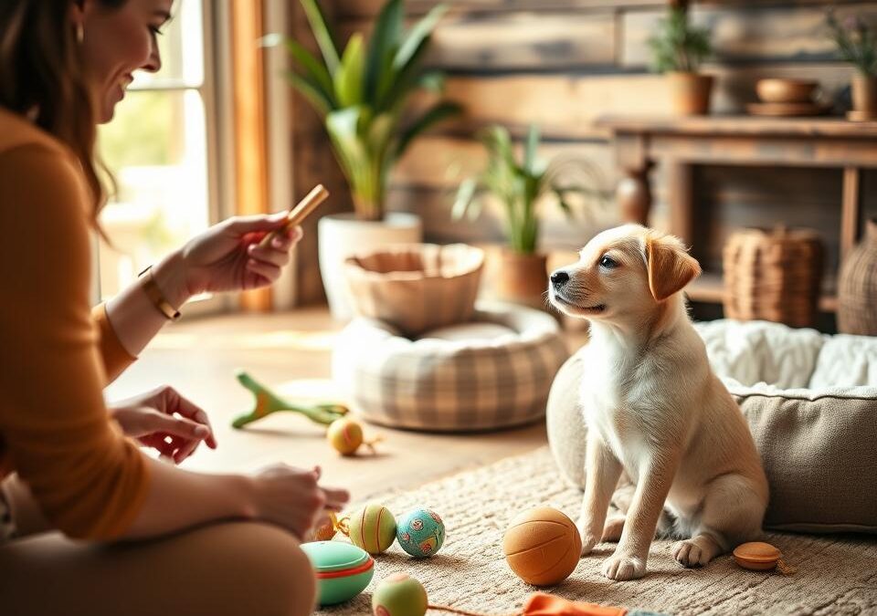 Wychowanie szczeniaka metodą pozytywnego wzmocnienia