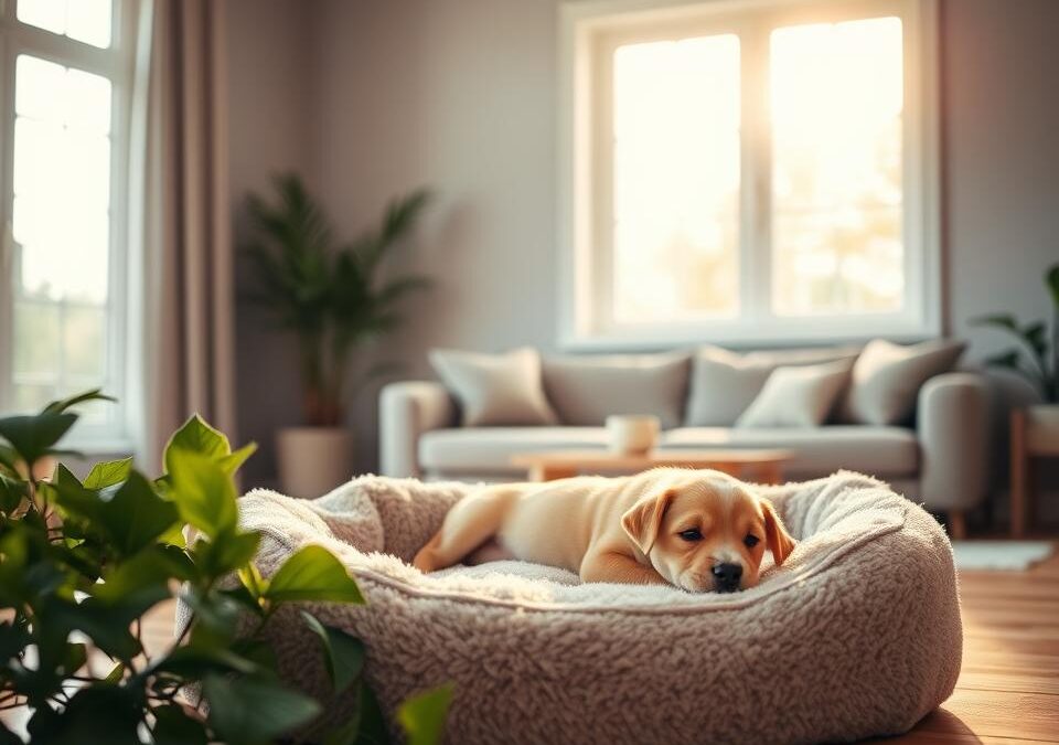 Dlaczego spokojne otoczenie jest ważne dla szczeniaka?