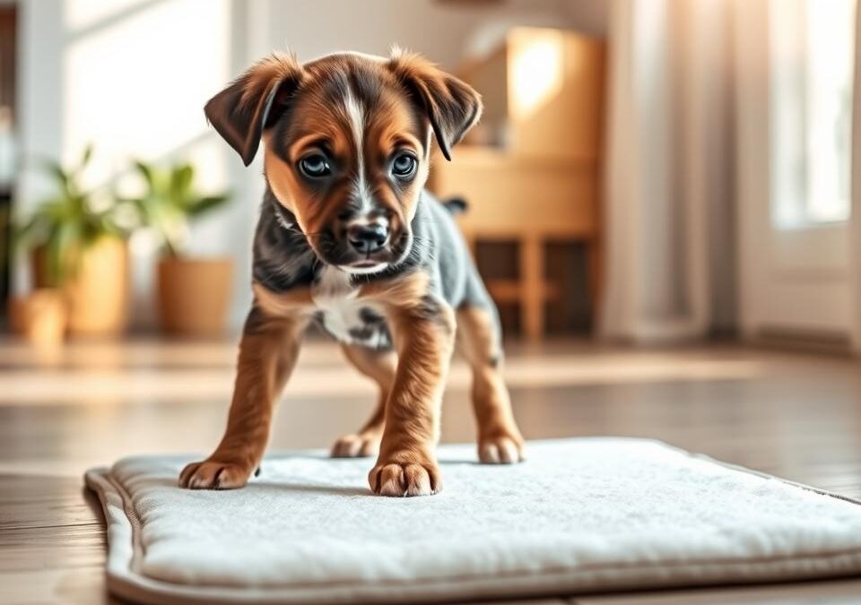 Szczeniak a mata higieniczna – tak czy nie?