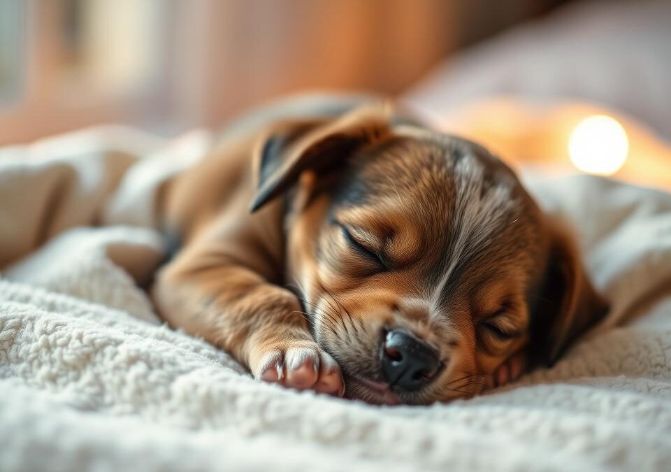 Co oznacza, gdy szczeniak za dużo śpi?