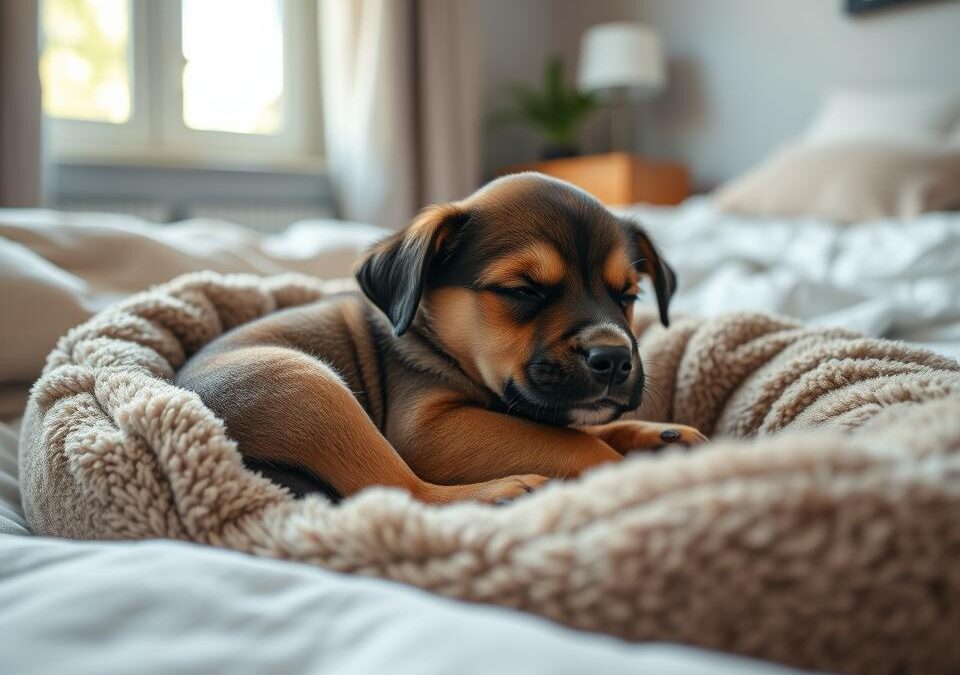 Co zrobić, gdy szczeniak nie chce spać?