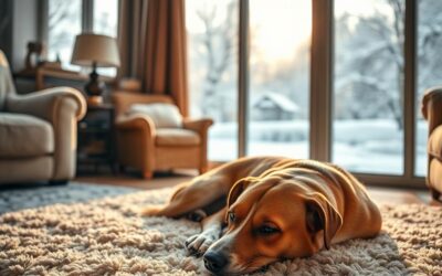 Jak poradzić sobie z brakiem aktywności psa w zimie?