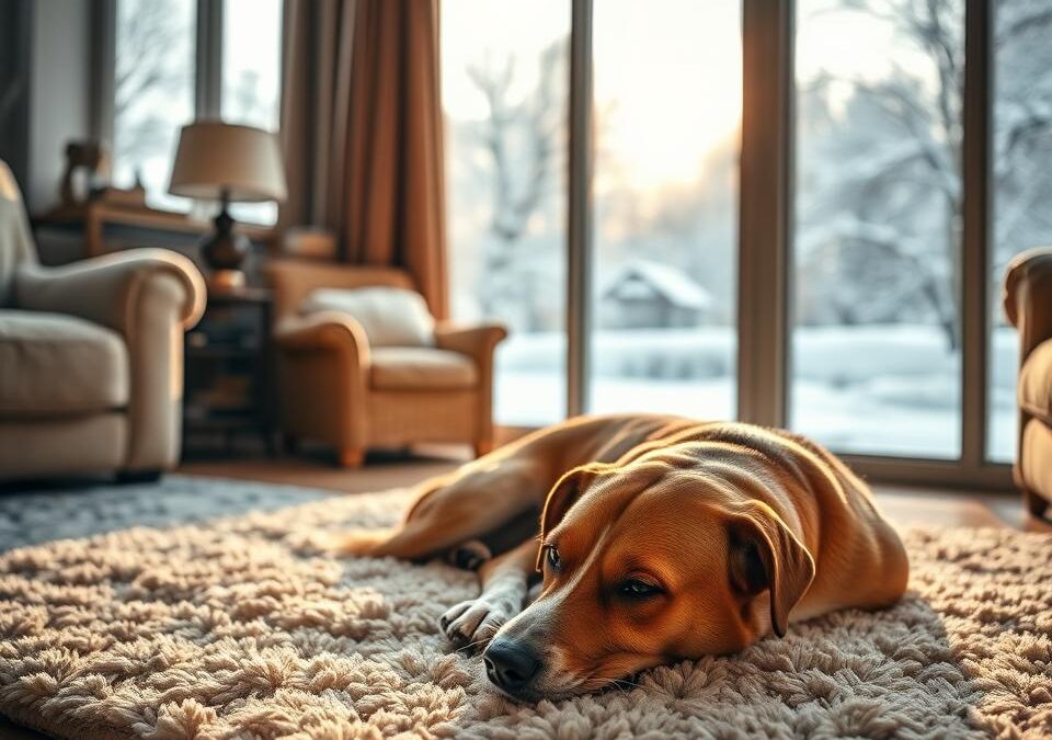 Jak poradzić sobie z brakiem aktywności psa w zimie?