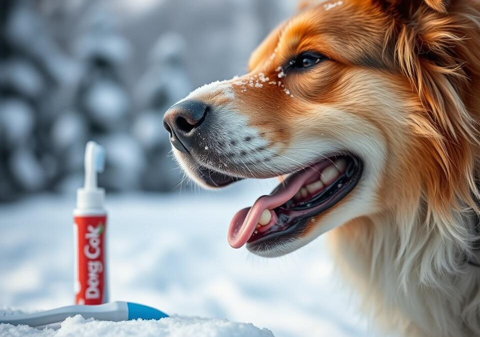 Psie zęby i mróz – jak o nie dbać zimą?