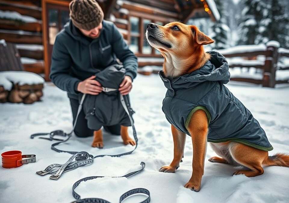 Jak dobrać idealny rozmiar psiej kurtki na zimę?