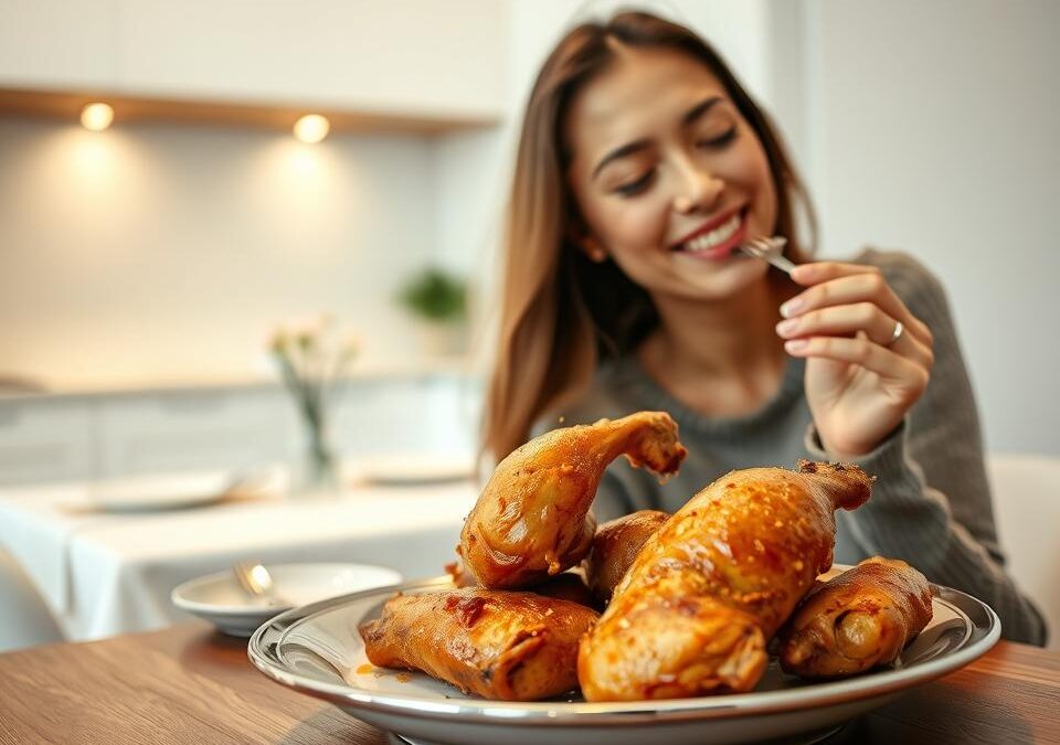 Jadła tylko gotowanego kurczaka – teraz wszystko