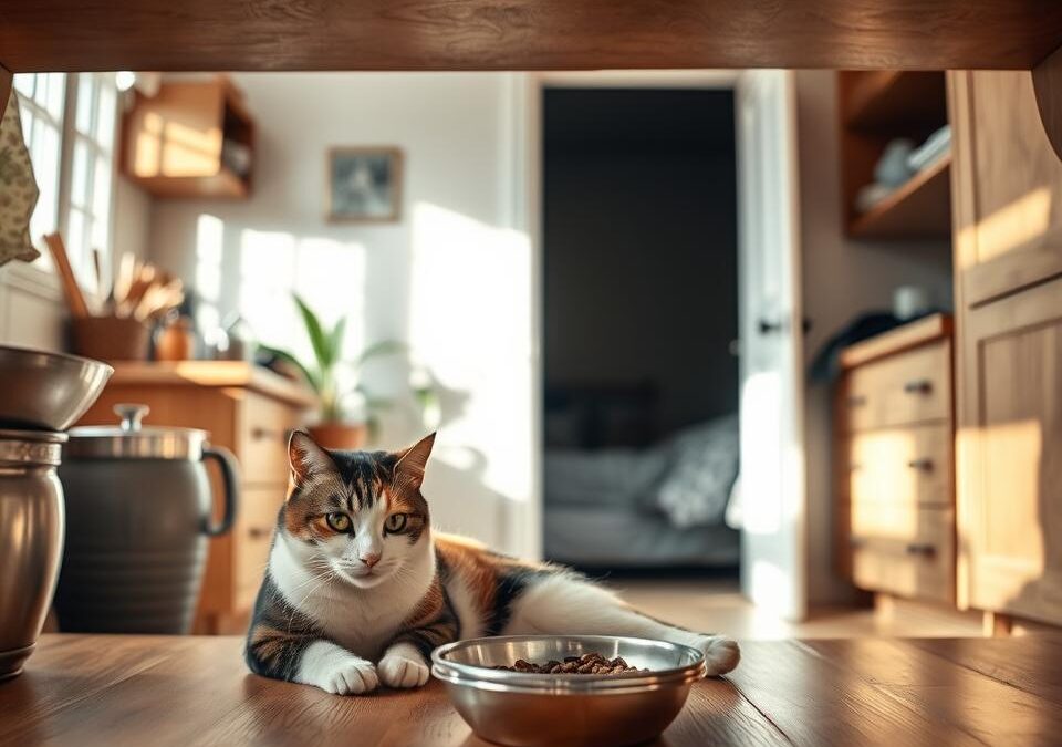 Jadła tylko pod łóżkiem – teraz w kuchni