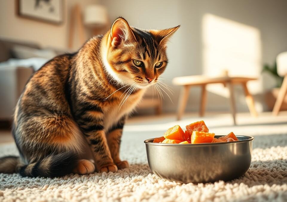 Zawsze zostawiała karmę z łososiem – teraz ją lubi