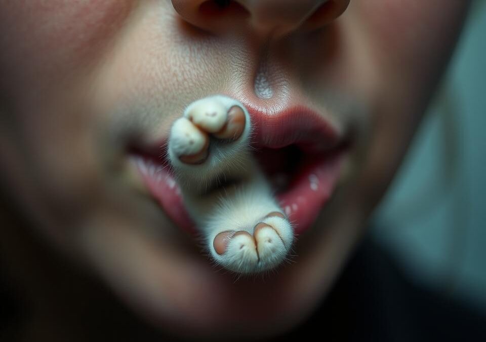 Nie połykała – tylko przesuwała – teraz je normalnie