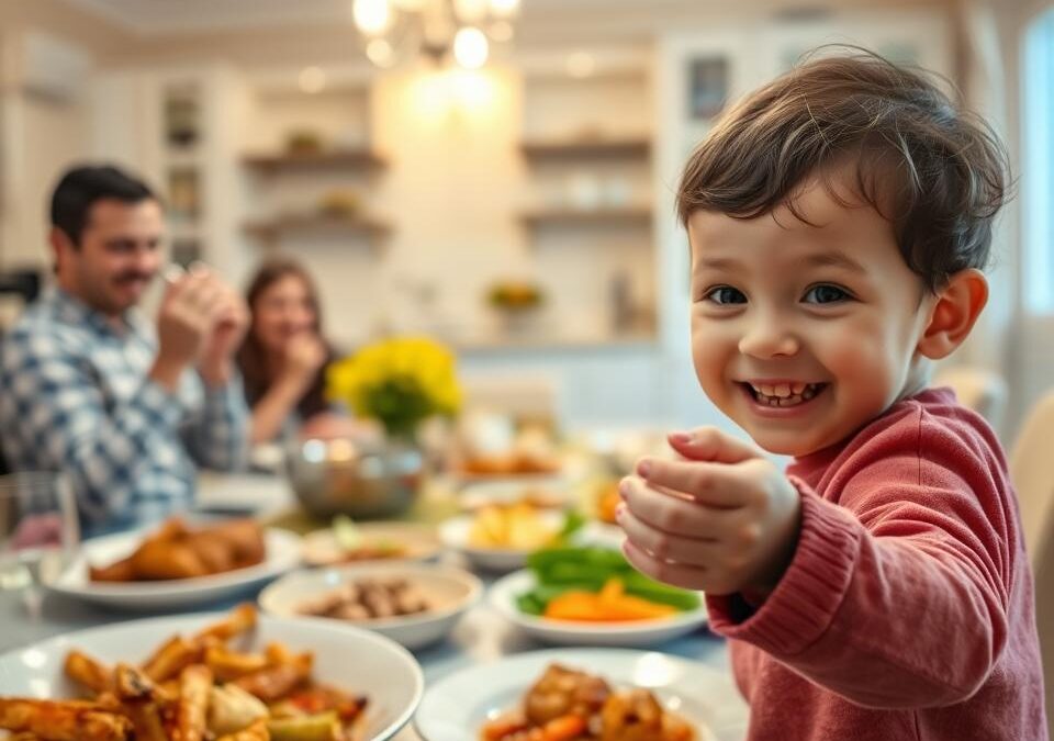 Prosi o więcej jedzenia – i cieszy nas to