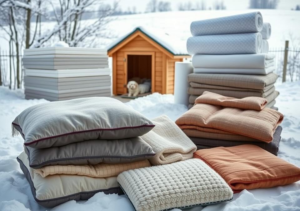 Jakie materiały wykorzystać do ocieplenia psiej budy zimą