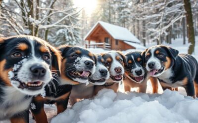 Jedzenie śniegu przez psy – niebezpieczny nawyk?