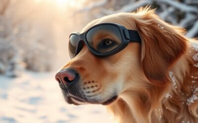 Jak chronić oczy psa podczas zamieci śnieżnej?