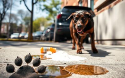 Niebezpieczne substancje na chodnikach – jak chronić psa?