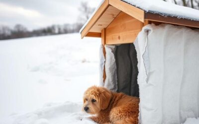 Zimowa izolacja budy dla psa krok po kroku