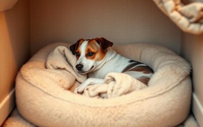 Zimowe legowisko psa – ciepłe i bezpieczne miejsce do spania