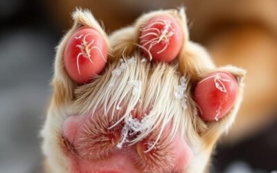 Magazyn Internetowy 21 Podrażnienia od roztopionego śniegu – jak chronić łapy psa?