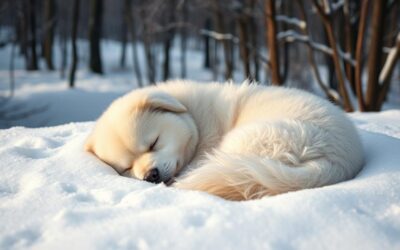 Czujne psy zimą – jak zapewnić im prawdziwy odpoczynek?