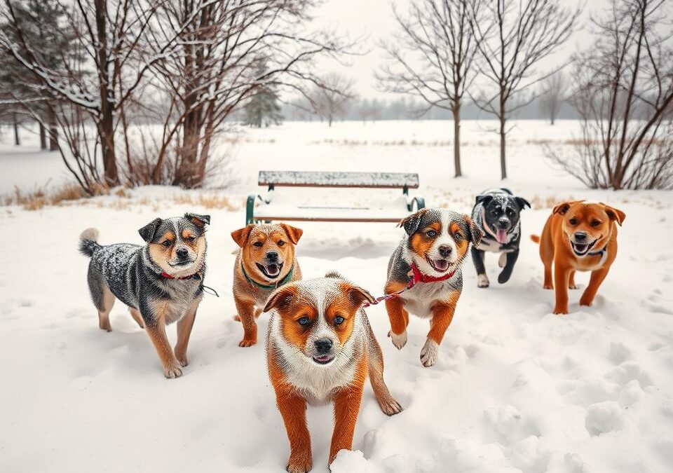 Zimowa fotografia psów – wskazówki