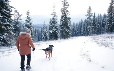 Zimowe wędrówki z psem – wskazówki przygotowawcze