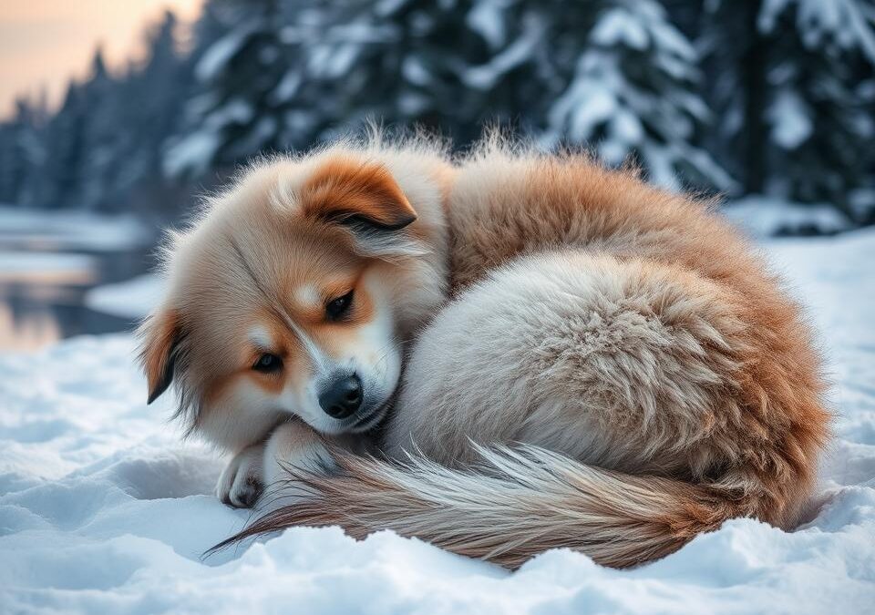Gospodarka cieplna psów – jak utrzymać ciepło w mrozie