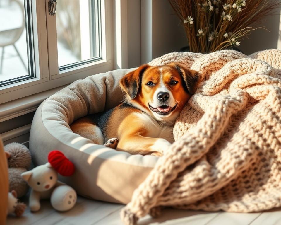 Jak wspierać równowagę emocjonalną psa w zimowym sezonie?