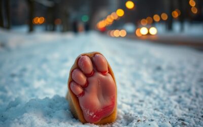 Sól na drogach i psie łapy – jak chronić skórę?