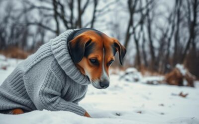 Spadek apetytu u psów z powodu zimna